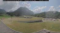 Archiv Foto Webcam Oberstdorf: Blick ins Langlaufstadion 13:00