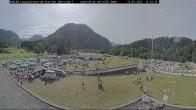 Archiv Foto Webcam Oberstdorf: Blick ins Langlaufstadion 11:00