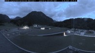 Archiv Foto Webcam Oberstdorf: Blick ins Langlaufstadion 19:00