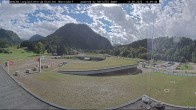 Archiv Foto Webcam Oberstdorf: Blick ins Langlaufstadion 13:00