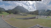 Archiv Foto Webcam Oberstdorf: Blick ins Langlaufstadion 13:00