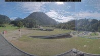 Archiv Foto Webcam Oberstdorf: Blick ins Langlaufstadion 13:00