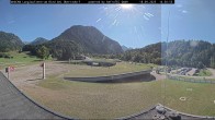 Archiv Foto Webcam Oberstdorf: Blick ins Langlaufstadion 13:00