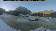 Archiv Foto Webcam Oberstdorf: Blick ins Langlaufstadion 08:00
