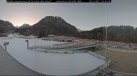 Archiv Foto Webcam Oberstdorf: Blick ins Langlaufstadion 08:00