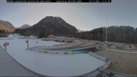 Archiv Foto Webcam Oberstdorf: Blick ins Langlaufstadion 10:00