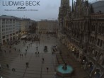 Archived image Webcam at the Marienplatz, Munich 10:00