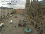 Archiv Foto Webcam am Marienplatz München 07:00