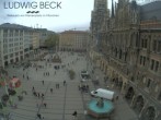 Archiv Foto Webcam am Marienplatz München 13:00