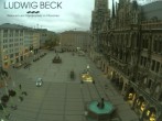 Archived image Webcam at the Marienplatz, Munich 05:00