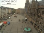 Archiv Foto Webcam am Marienplatz München 06:00