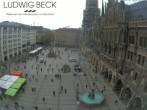 Archived image Webcam at the Marienplatz, Munich 11:00