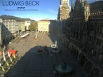 Archived image Webcam at the Marienplatz, Munich 07:00