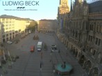 Archiv Foto Webcam am Marienplatz München 07:00