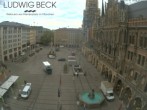 Archived image Webcam at the Marienplatz, Munich 01:00