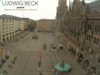 Archiv Foto Webcam am Marienplatz München 00:00