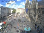 Archiv Foto Webcam am Marienplatz München 04:00