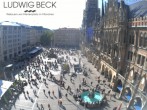 Archived image Webcam at the Marienplatz, Munich 15:00