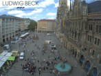 Archived image Webcam at the Marienplatz, Munich 09:00