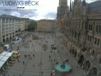 Archiv Foto Webcam am Marienplatz München 11:00