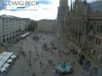 Archiv Foto Webcam am Marienplatz München 16:00