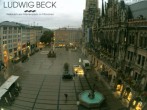 Archiv Foto Webcam am Marienplatz München 06:00