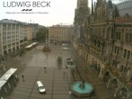 Archiv Foto Webcam am Marienplatz München 07:00