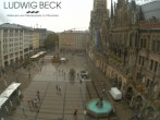 Archiv Foto Webcam am Marienplatz München 13:00