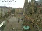 Archiv Foto Webcam am Marienplatz München 15:00