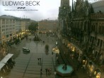 Archiv Foto Webcam am Marienplatz München 17:00