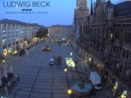 Archived image Webcam at the Marienplatz, Munich 05:00