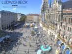 Archived image Webcam at the Marienplatz, Munich 11:00