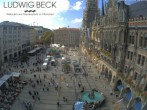 Archived image Webcam at the Marienplatz, Munich 13:00