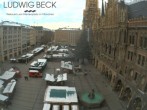 Archiv Foto Webcam am Marienplatz München 07:00