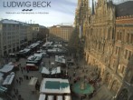 Archived image Webcam at the Marienplatz, Munich 09:00