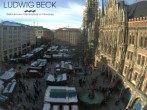 Archiv Foto Webcam am Marienplatz München 11:00