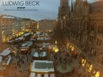 Archiv Foto Webcam am Marienplatz München 15:00