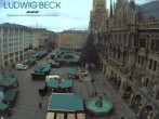 Archived image Webcam at the Marienplatz, Munich 07:00