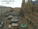 Archived image Webcam at the Marienplatz, Munich 09:00