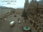 Archived image Webcam at the Marienplatz, Munich 07:00