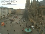 Archived image Webcam at the Marienplatz, Munich 09:00