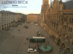 Archived image Webcam at the Marienplatz, Munich 07:00