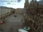 Archived image Webcam at the Marienplatz, Munich 07:00