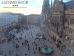 Archived image Webcam at the Marienplatz, Munich 15:00