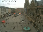 Archived image Webcam at the Marienplatz, Munich 11:00