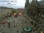 Archived image Webcam at the Marienplatz, Munich 15:00