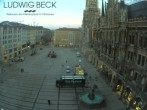 Archived image Webcam at the Marienplatz, Munich 06:00