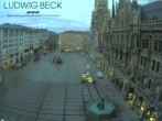 Archiv Foto Webcam am Marienplatz München 06:00