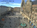 Archiv Foto Webcam am Marienplatz München 11:00