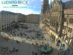 Archiv Foto Webcam am Marienplatz München 13:00